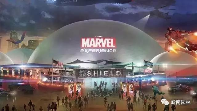 嶺南園林成Hans集團亞洲漫威項目首選供應商