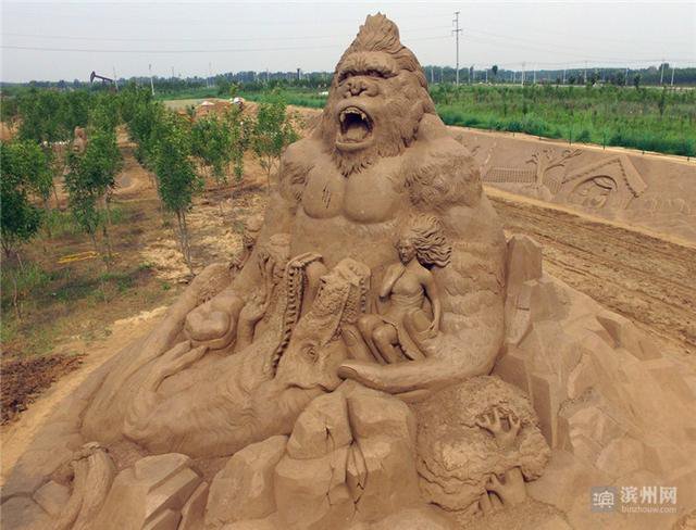 探秘山東濱州高新區沙雕主題公園 
