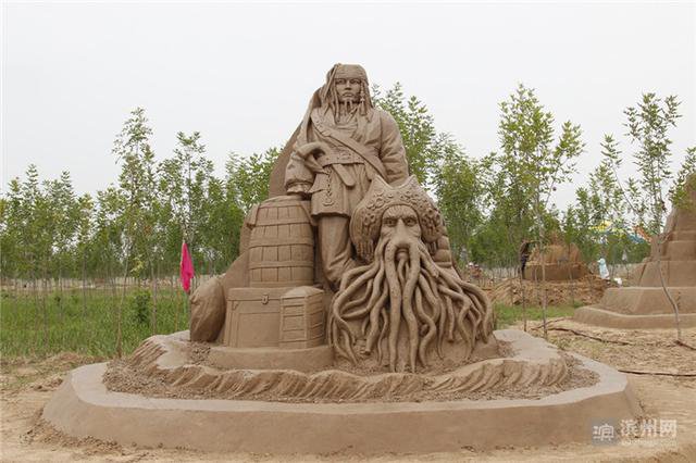 探秘山東濱州高新區沙雕主題公園 