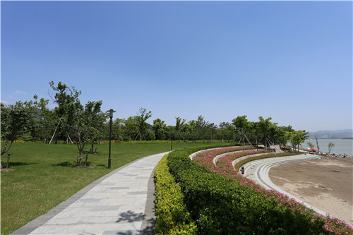 杭州園林作品:三江兩岸整治(一期)