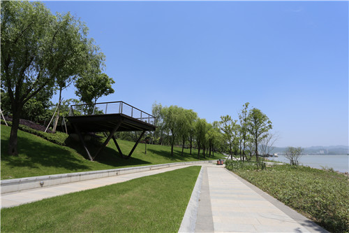 杭州園林作品:三江兩岸整治(一期)