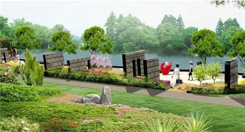 京杭運河生態水系建設工程樣板段破土動工