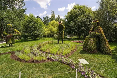 植物雕塑的城市景觀你見過嗎?