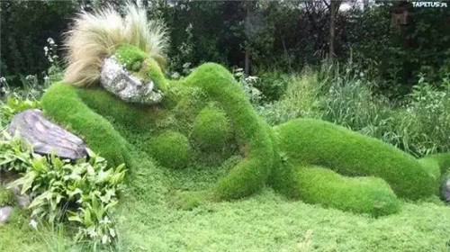 植物雕塑的城市景觀你見過嗎?