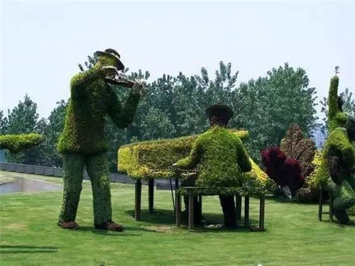 植物雕塑的城市景觀你見過嗎?
