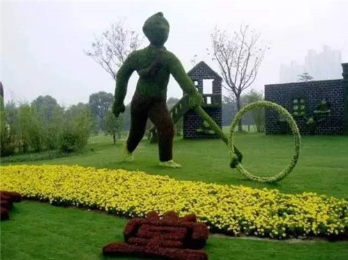 植物雕塑的城市景觀你見過嗎？