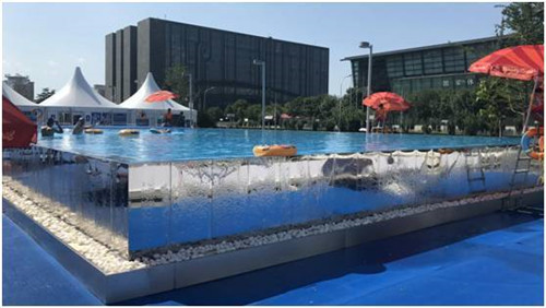 模塊式景觀無(wú)邊泳池問(wèn)世