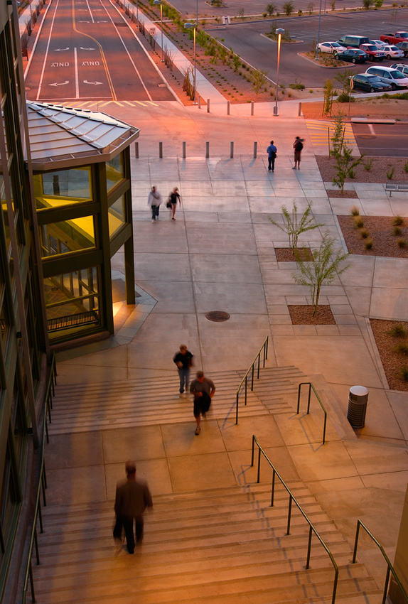 建筑和景觀一體化-----美國皮馬社區學院校園景觀設計
