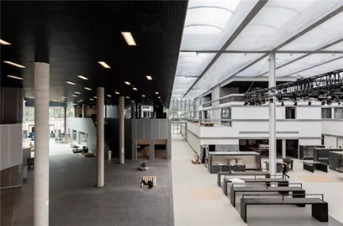 工程大學環境創新 學校內部設計成一座城市