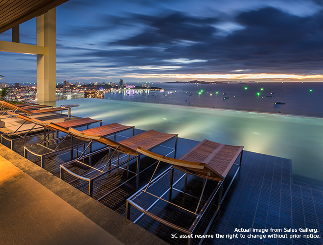 LAB作品:芭堤雅中心海公寓住宅景觀