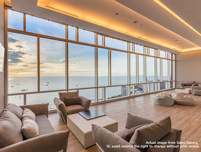 LAB作品：芭堤雅中心海公寓住宅景觀