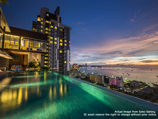 LAB作品：芭堤雅中心海公寓住宅景觀