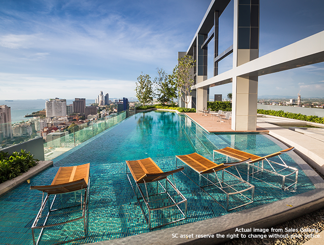 LAB作品：芭堤雅中心海公寓住宅景觀