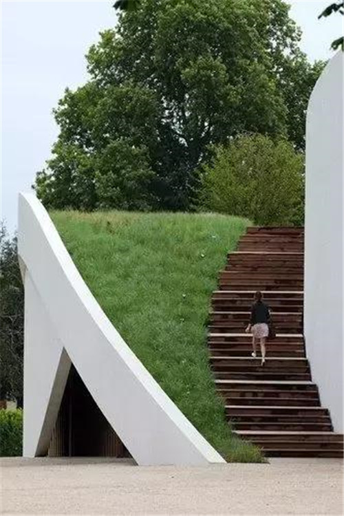 綠植代替瓦片,覆土建筑讓景觀天人合一!