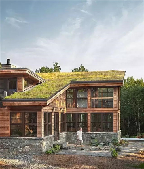 綠植代替瓦片,覆土建筑讓景觀天人合一!