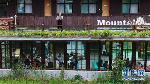 陜西佛坪：鳥瞰生態水稻公園