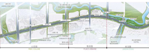園冶杯專業獎:梅溪湖路西延線道路景觀設計