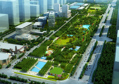 園冶杯專業獎：固安中央公園景觀設計