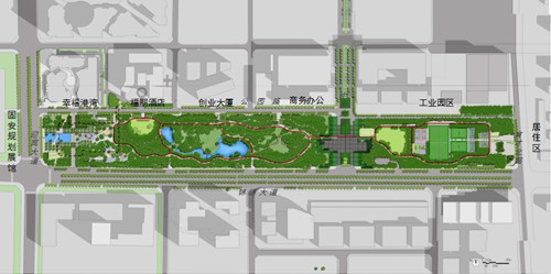 園冶杯專業獎：固安中央公園景觀設計