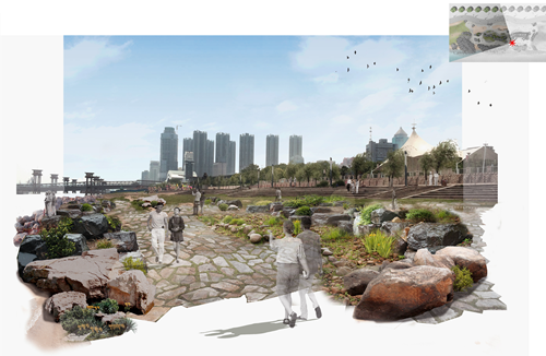 園冶杯專業(yè)獎:漢口江灘長江二橋至武漢關(guān)景觀提升工程