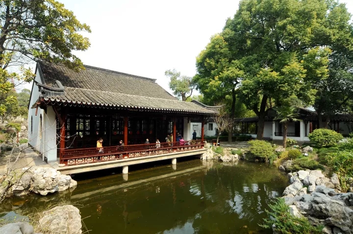 瞻園的空間布局分析