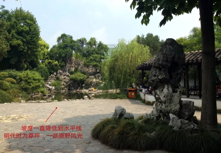 瞻園的空間布局分析