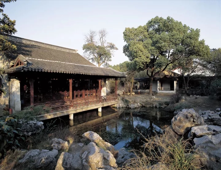 瞻園的空間布局分析