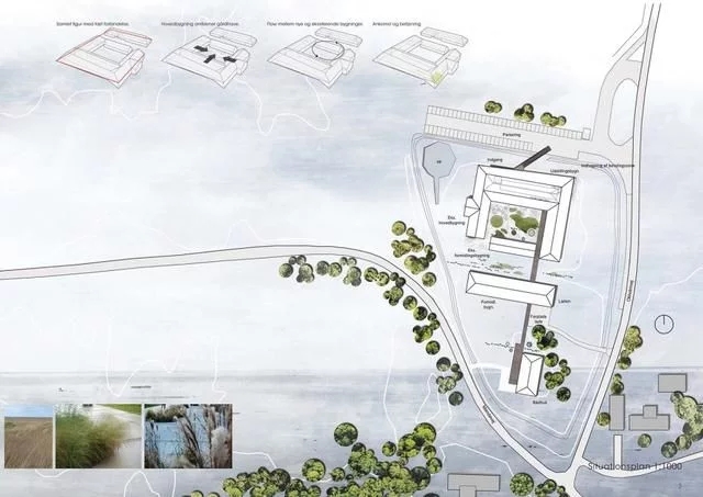 丹麥瓦登海游客中心景觀設計