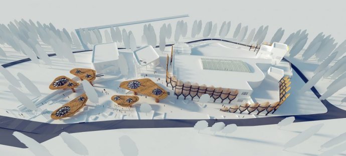 沈陽森林動物園熊貓館建筑景觀設(shè)計