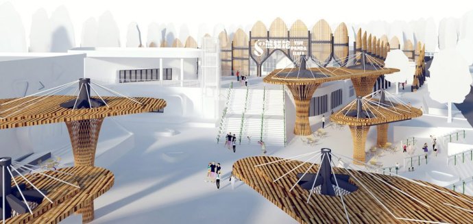 沈陽森林動物園熊貓館建筑景觀設(shè)計