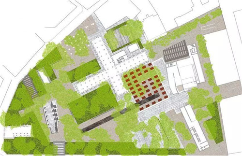 廢墟中的現(xiàn)代醫(yī)院景觀改造