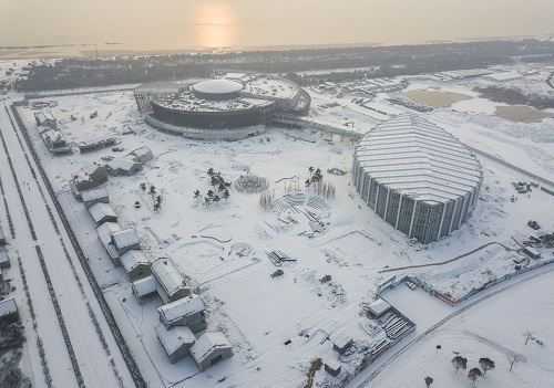 山東日照海洋公園和東夷小鎮