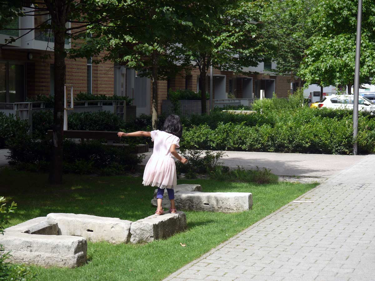 倫敦圣安德魯斯高密度住宅區景觀設計