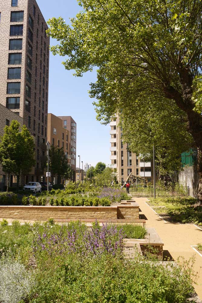 倫敦圣安德魯斯高密度住宅區景觀設計