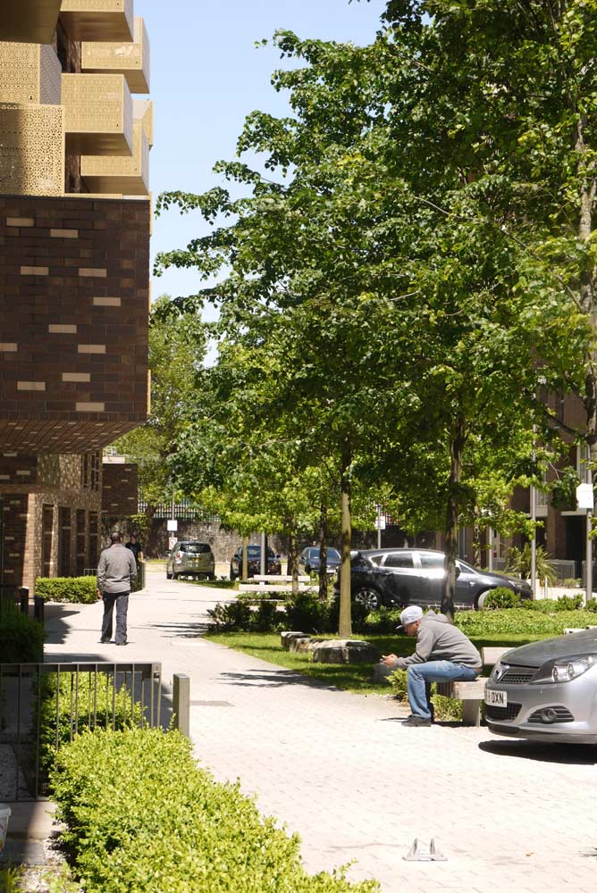 倫敦圣安德魯斯高密度住宅區景觀設計