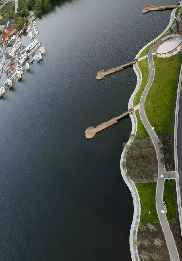 幾個景點的濱水景觀