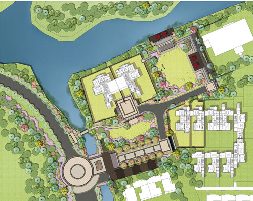 孔雀城 .高爾夫院子 :果嶺之上的皇家庭院