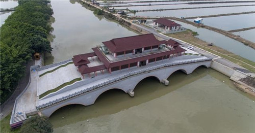 航拍廣州最大的濕地公園——南沙濕地公園