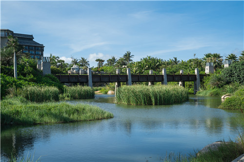 HOK作品：海南文昌希爾頓酒店景觀設計