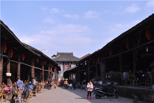 四川藏了一個神秘的古鎮