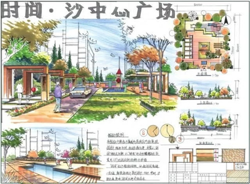 如何進行景觀快題設計及其快題設計優秀示例