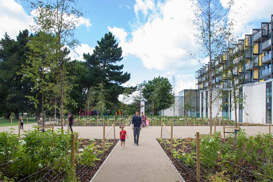 具有便利設施的綠色空間——沃姆浩特公園