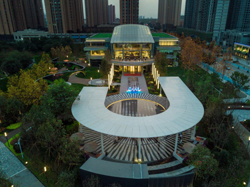 路媛:潤德·萬科翡翠公園品牌館景觀設計