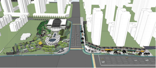 路媛:潤德·萬科翡翠公園品牌館景觀設計