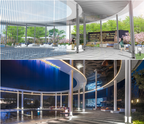 路媛:潤德·萬科翡翠公園品牌館景觀設計