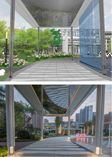 路媛:潤德·萬科翡翠公園品牌館景觀設計