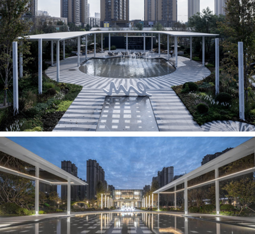 路媛:潤德·萬科翡翠公園品牌館景觀設計