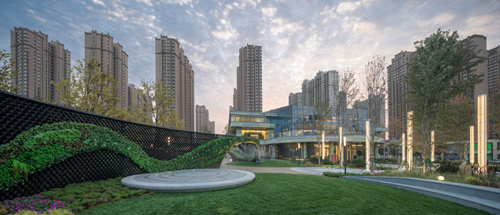 路媛:潤德·萬科翡翠公園品牌館景觀設計