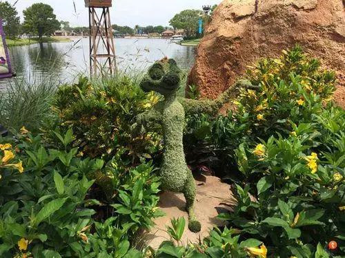 全球創意主題植物雕塑欣賞