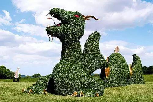 全球創意主題植物雕塑欣賞